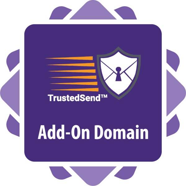 TrustedSend - Add-on Domain